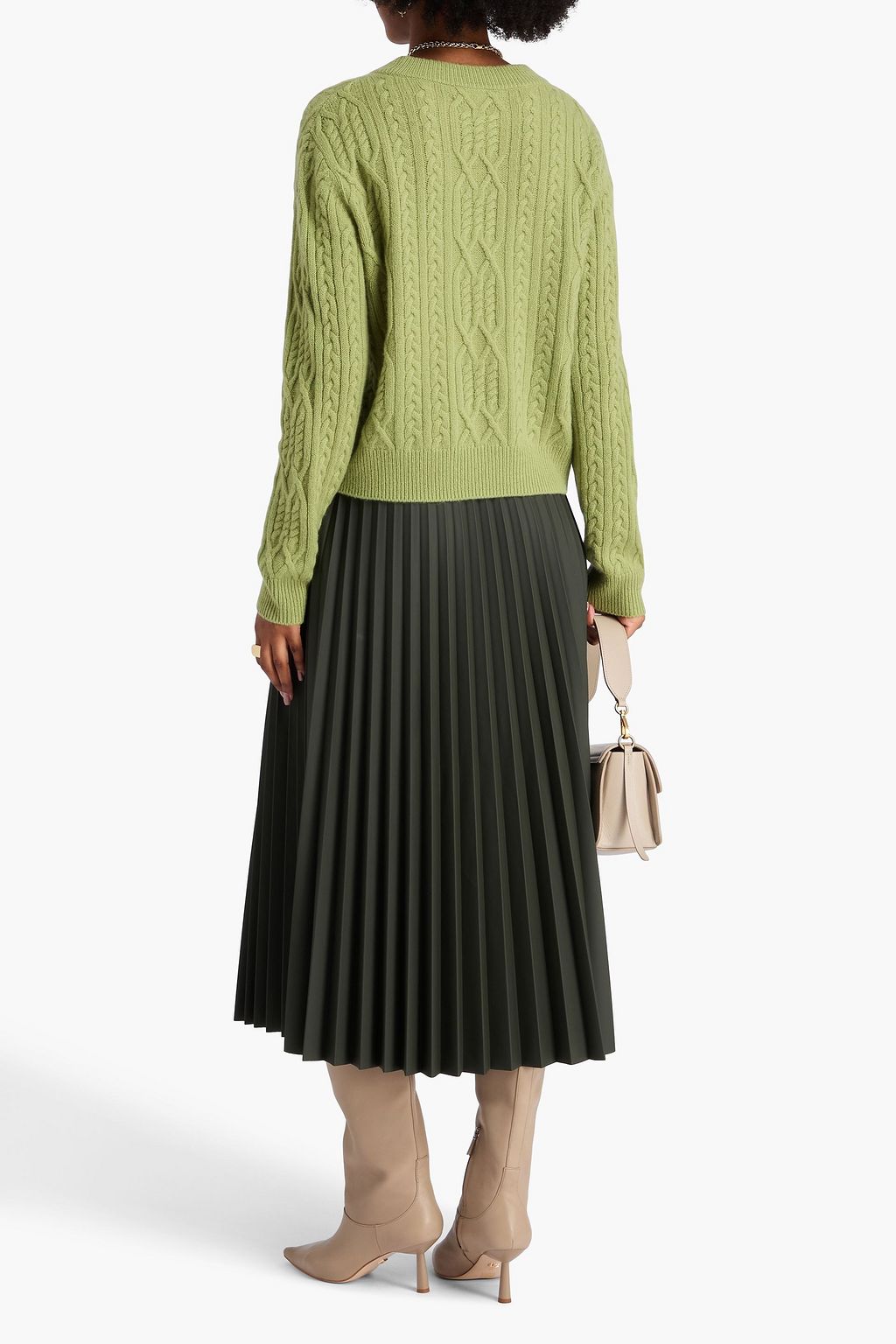 ARCH4 Smithfield cable-knit cashmere sweater