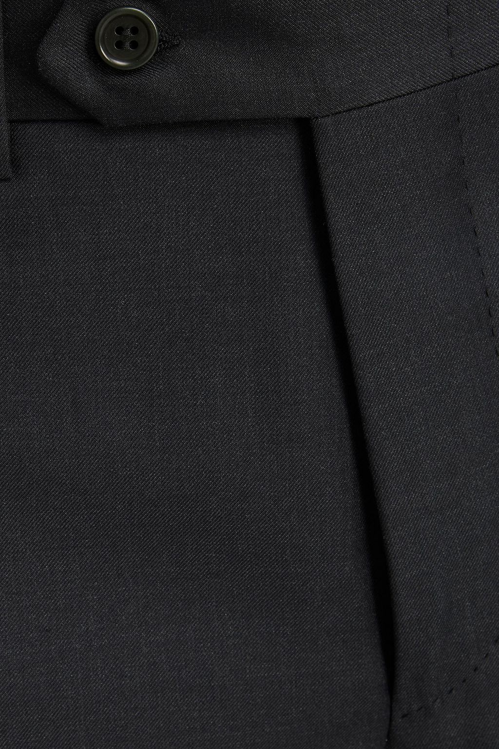 CANALI Tapered wool-twill pants