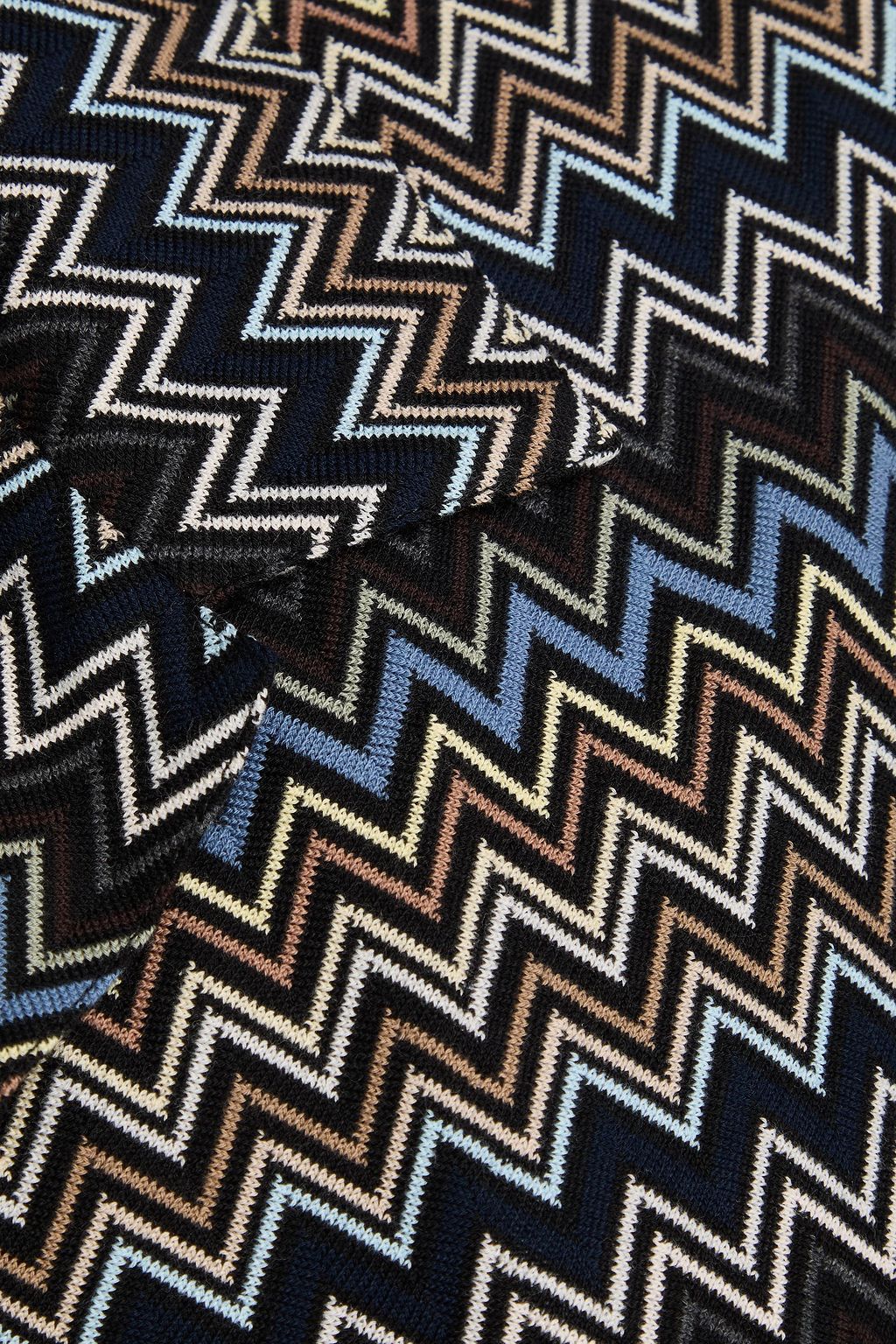 MISSONI قميص من القطن بحبكة كروشيه