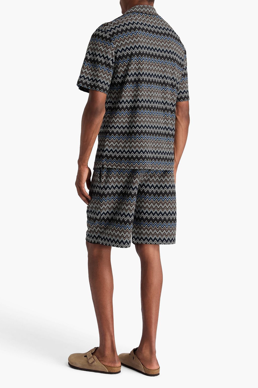 MISSONI قميص من القطن بحبكة كروشيه
