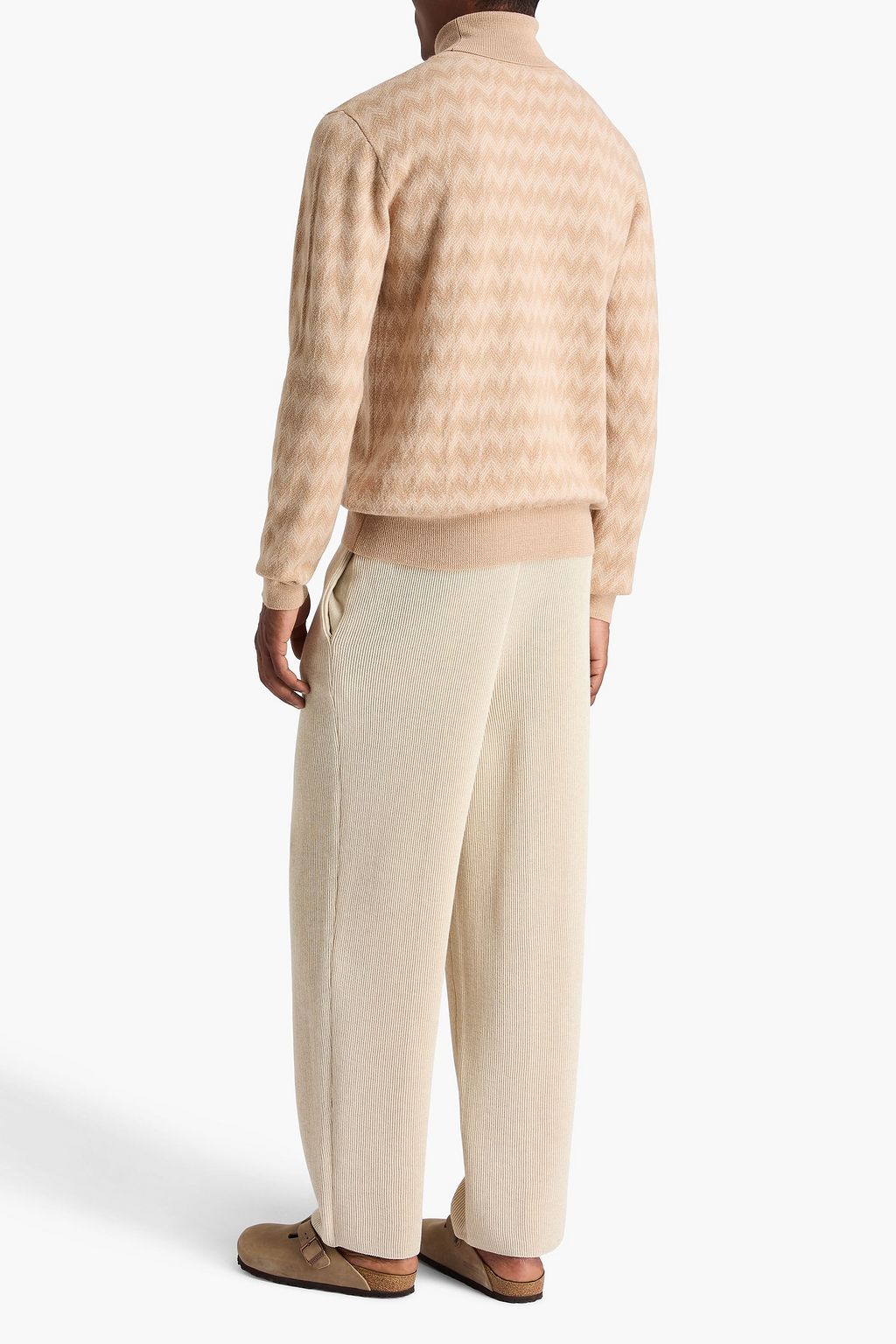 MISSONI Wool and cashmere-blend turtleneck sweater