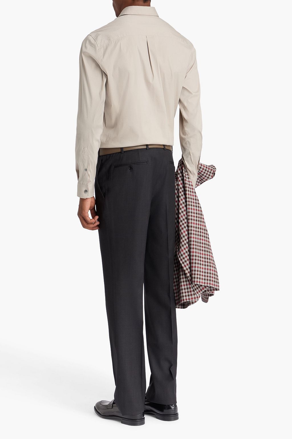 CANALI Tapered wool pants