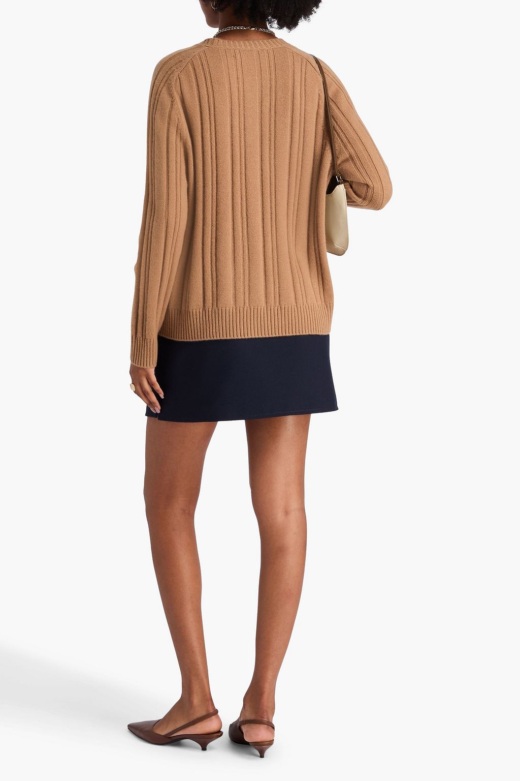 ARCH4 Samantha ribbed cashmere sweater