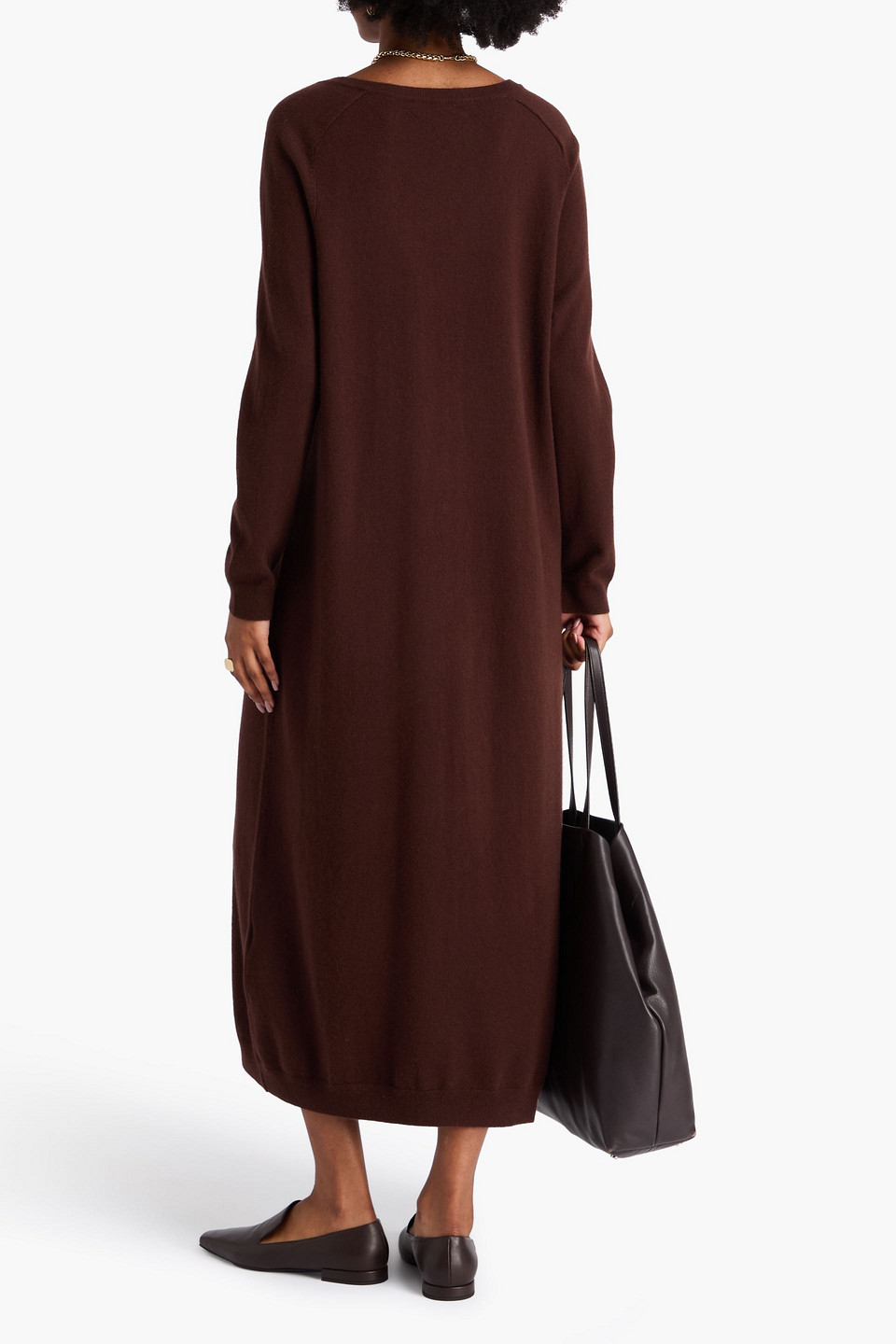  Arch4 - Midikleid „katelyn“ Aus Kaschmir - Braun - M 
