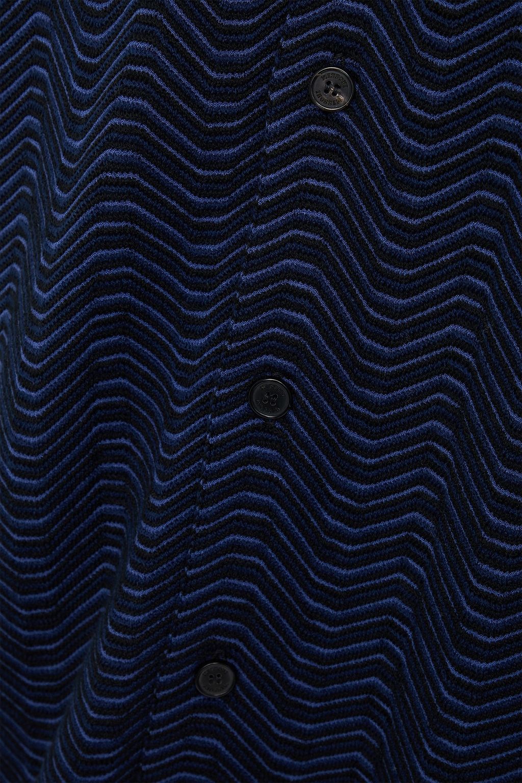 MISSONI Crochet-knit wool-blend shirt