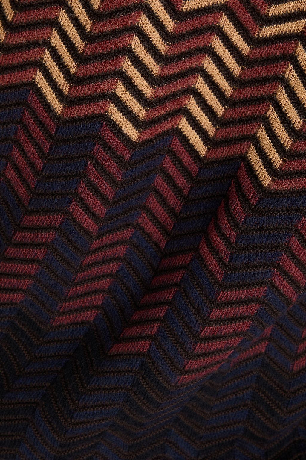 MISSONI كنزة رياضية من الصوف محاكة بالكروشيه