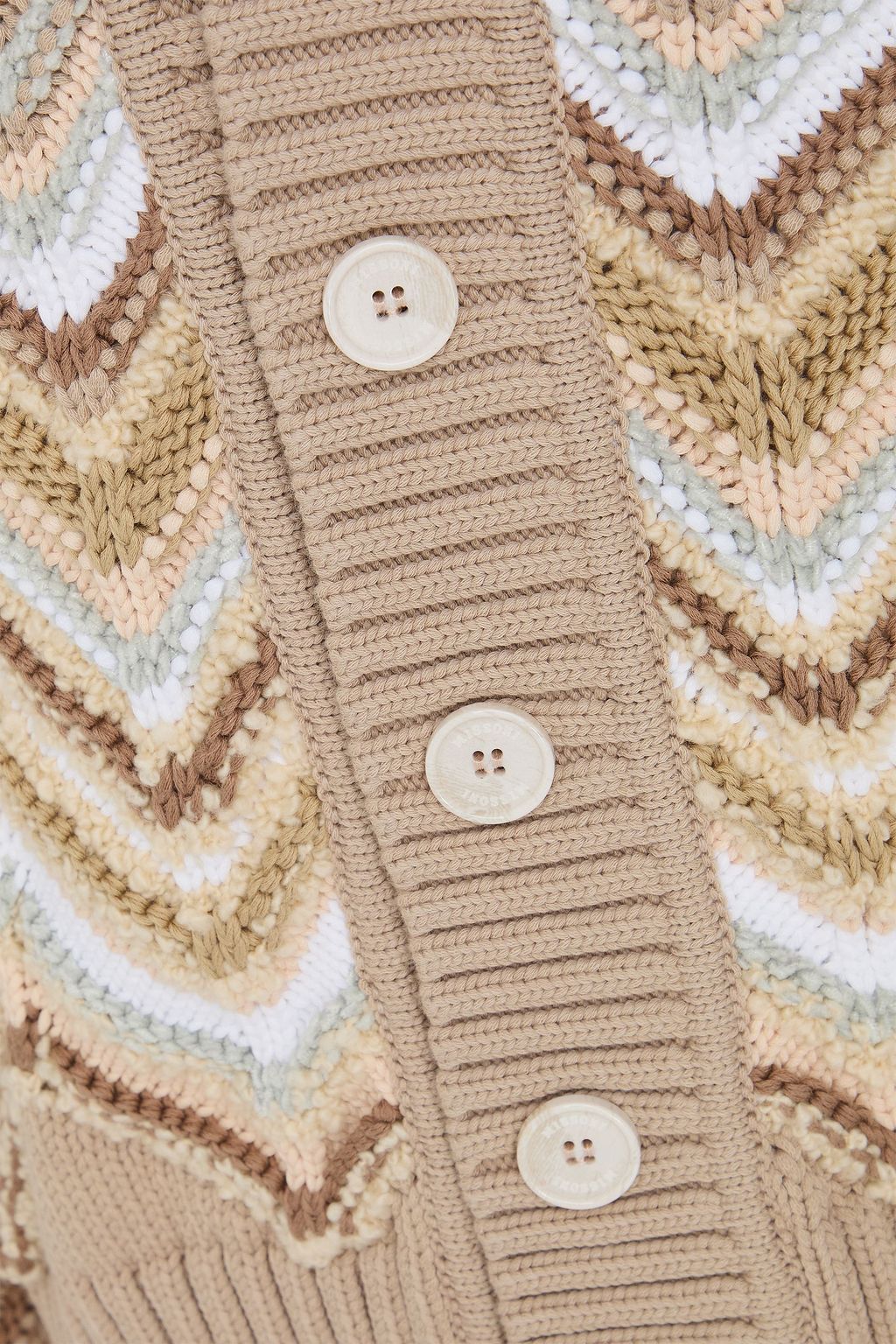 MISSONI Crochet-knit cardigan