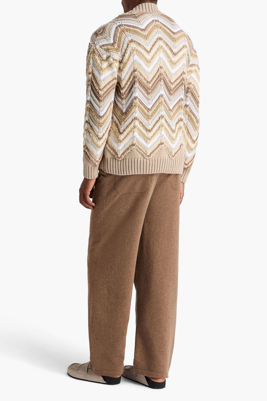 MISSONI Crochet-knit cardigan