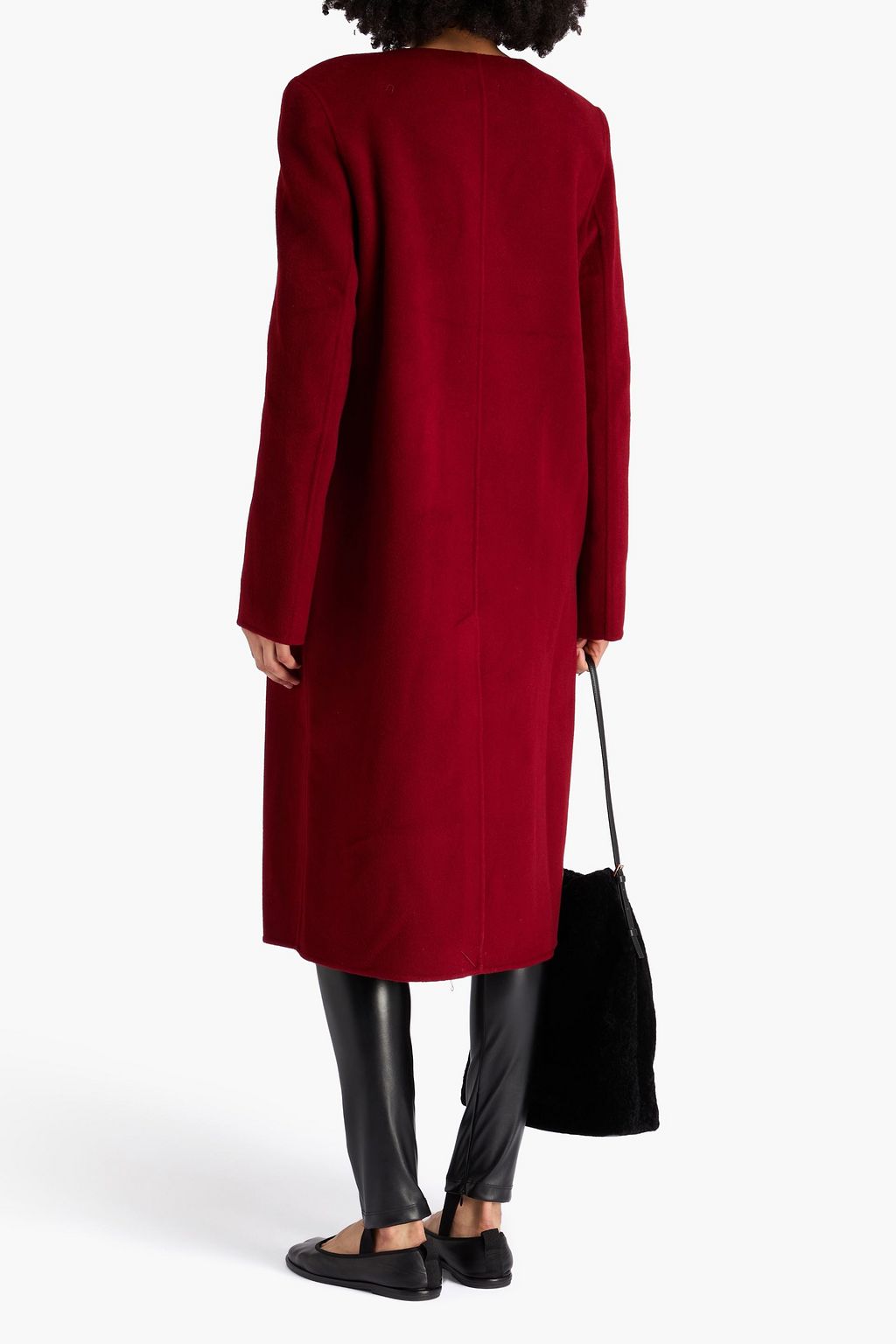 LOULOU STUDIO Banie wool and cashmere-blend coat