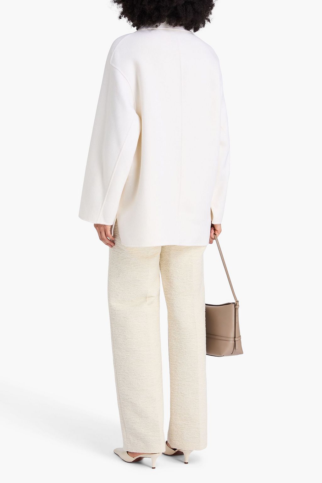 LOULOU STUDIO Gary wool and cashmere-blend coat