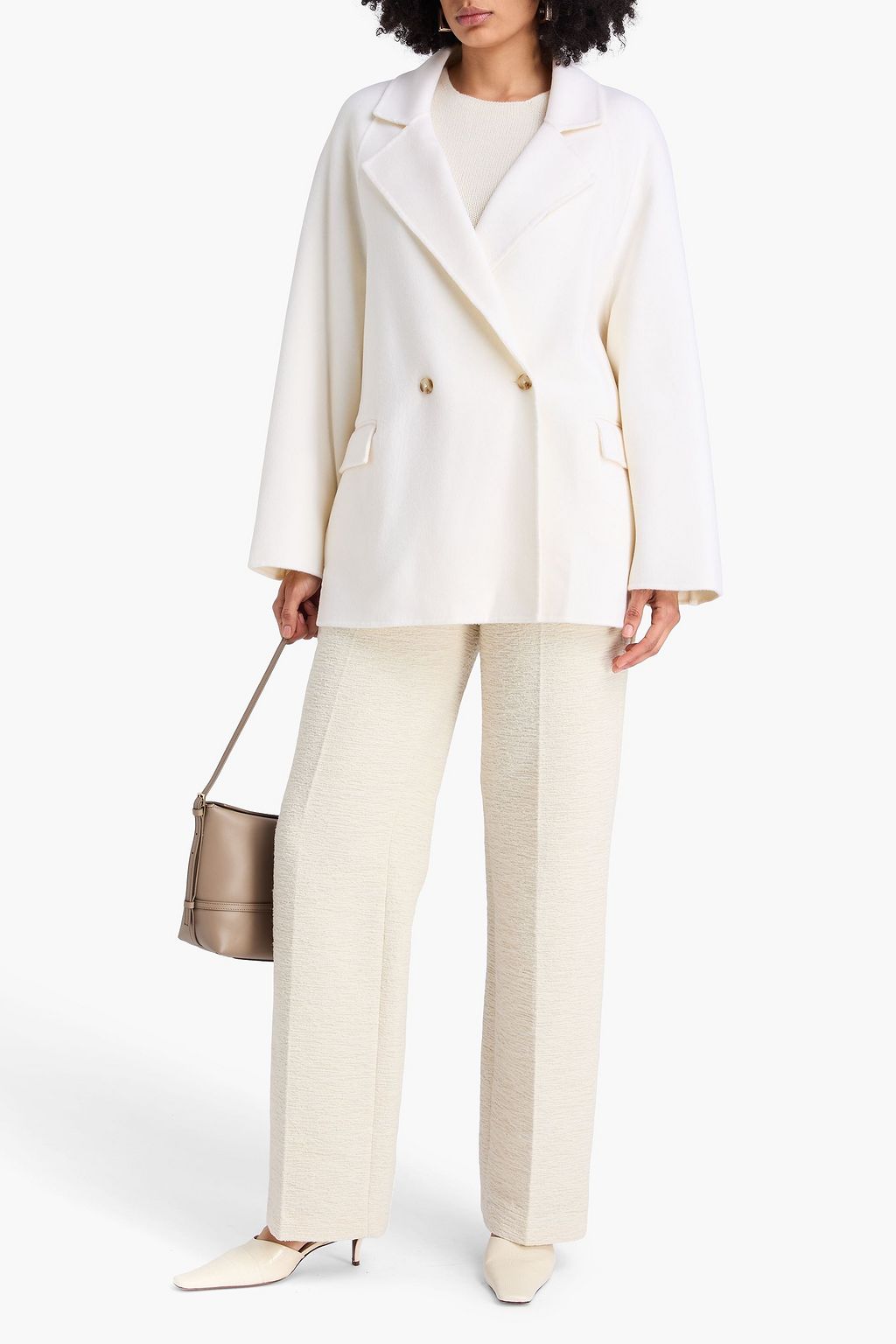 LOULOU STUDIO Gary wool and cashmere-blend coat
