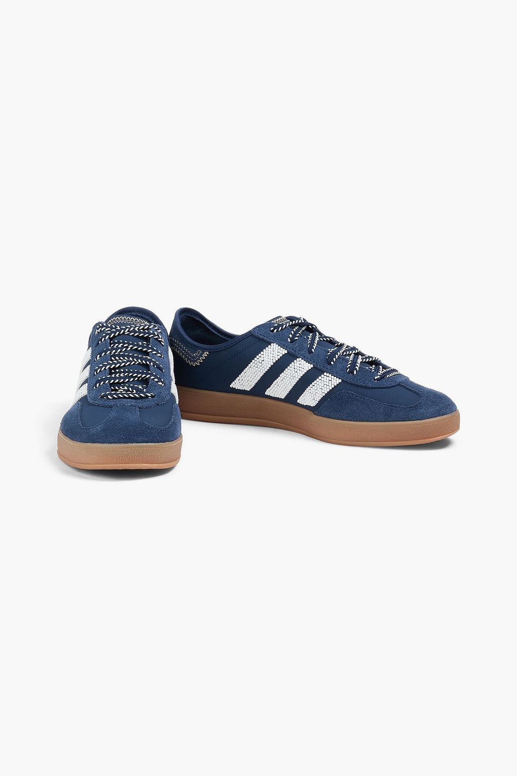 ADIDAS ORIGINALS X CLOT حذاء سنيكرز جازيل من الجلد مزين