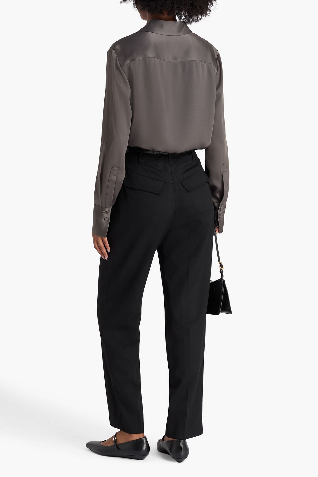 A.EMERY Draper pleated wool-twill tapered pants