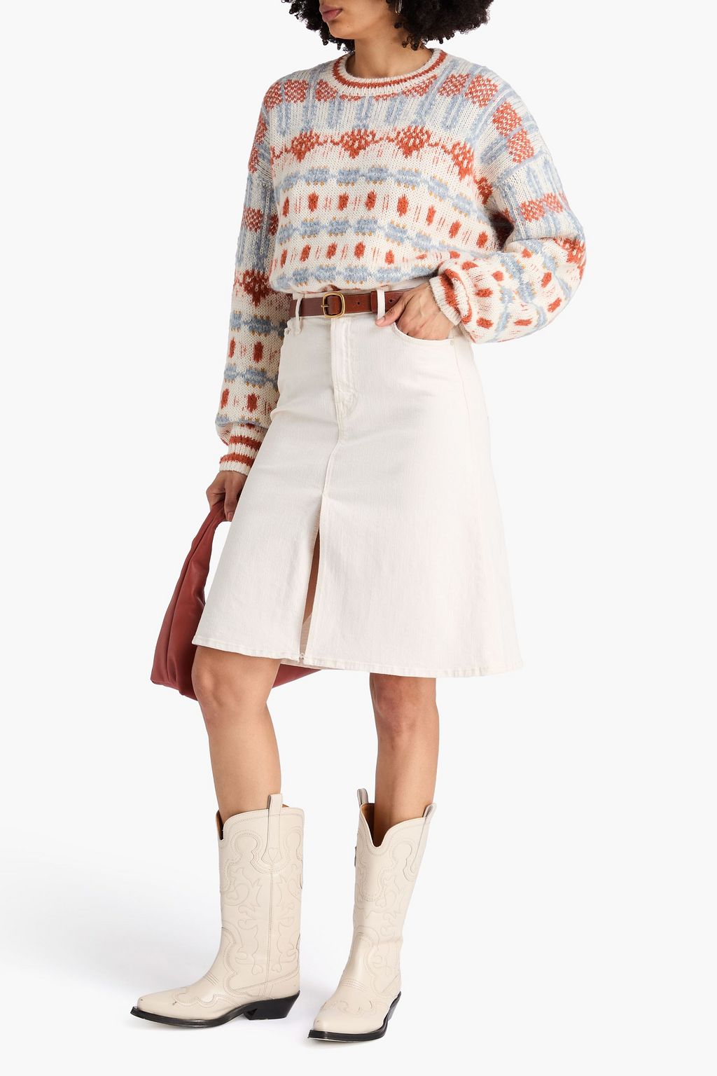 MOTHER Denim skirt