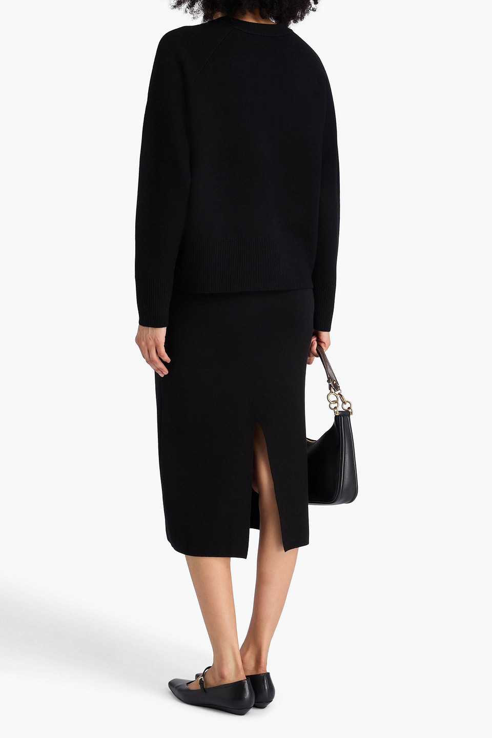  A.emery - Pullover „sylvie“ Aus Einer Wollmischung - Schwarz - Xxs 