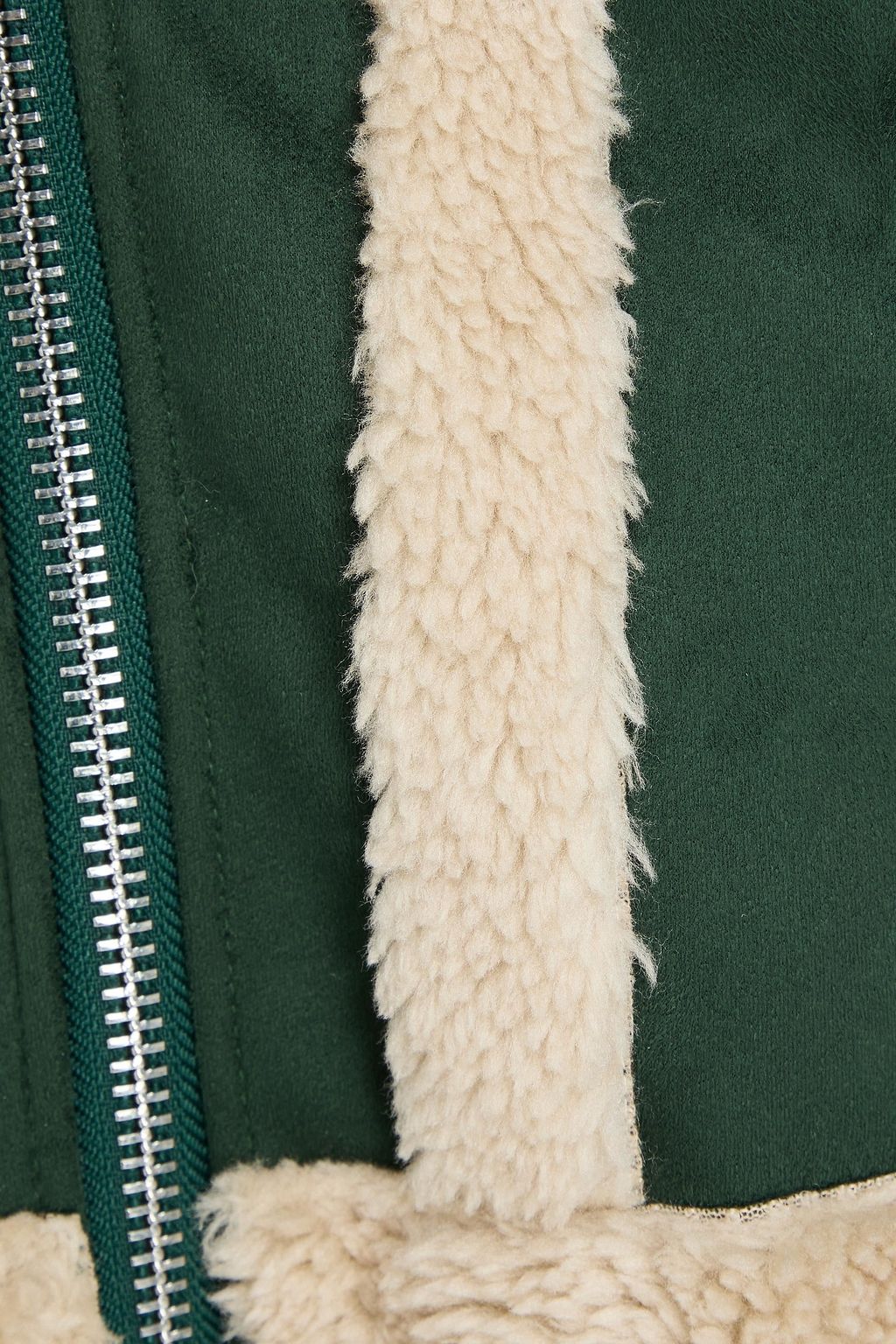 MOTHER Roamer teddy fleece jacket