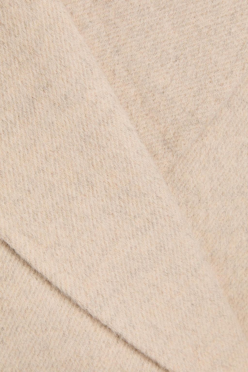 A.EMERY Evans doppelreihiger Mantel aus Twill aus einer Wollmischung