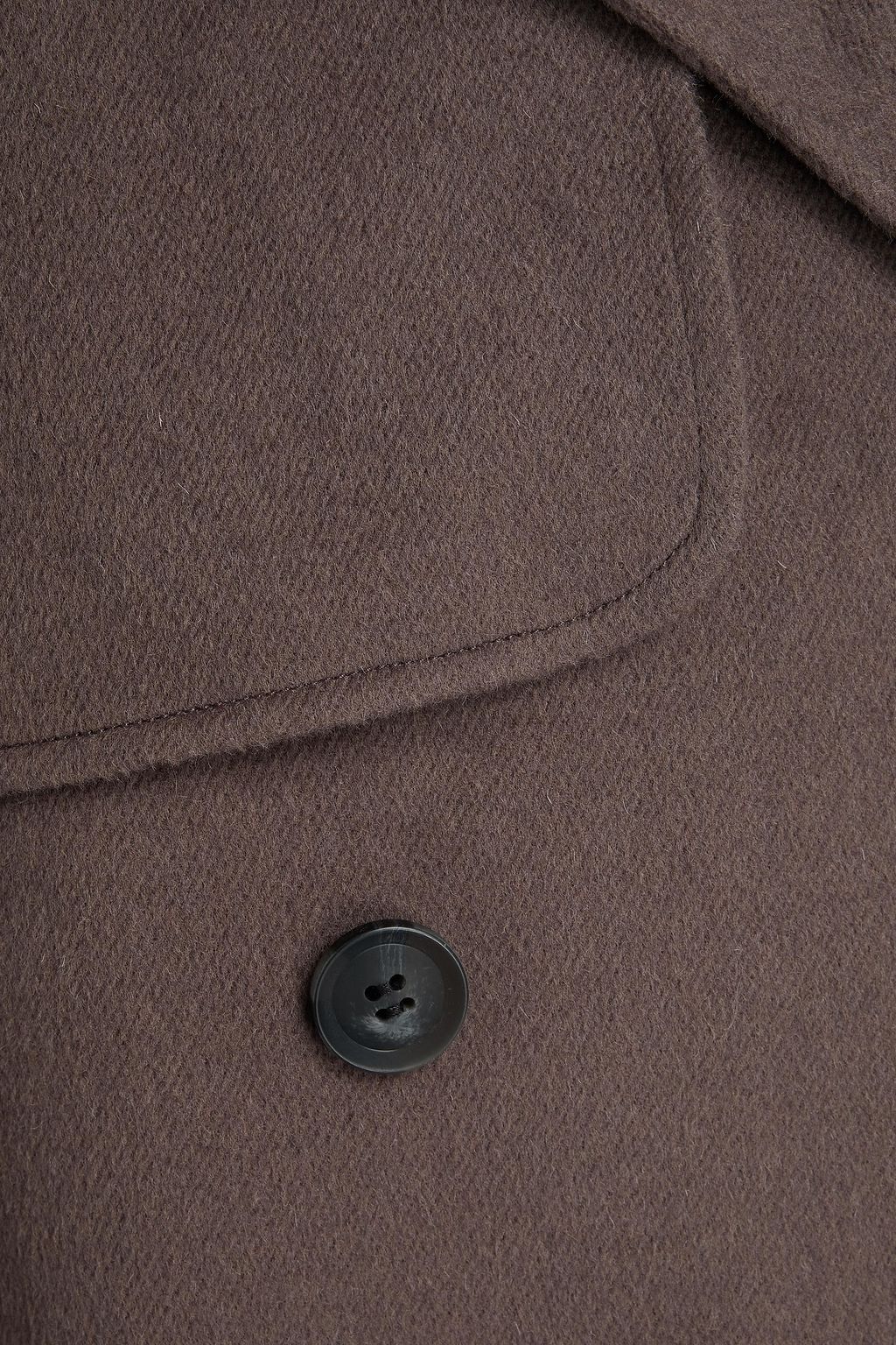 A.EMERY Elmore doppelreihiger Mantel aus Twill aus einer Wollmischung