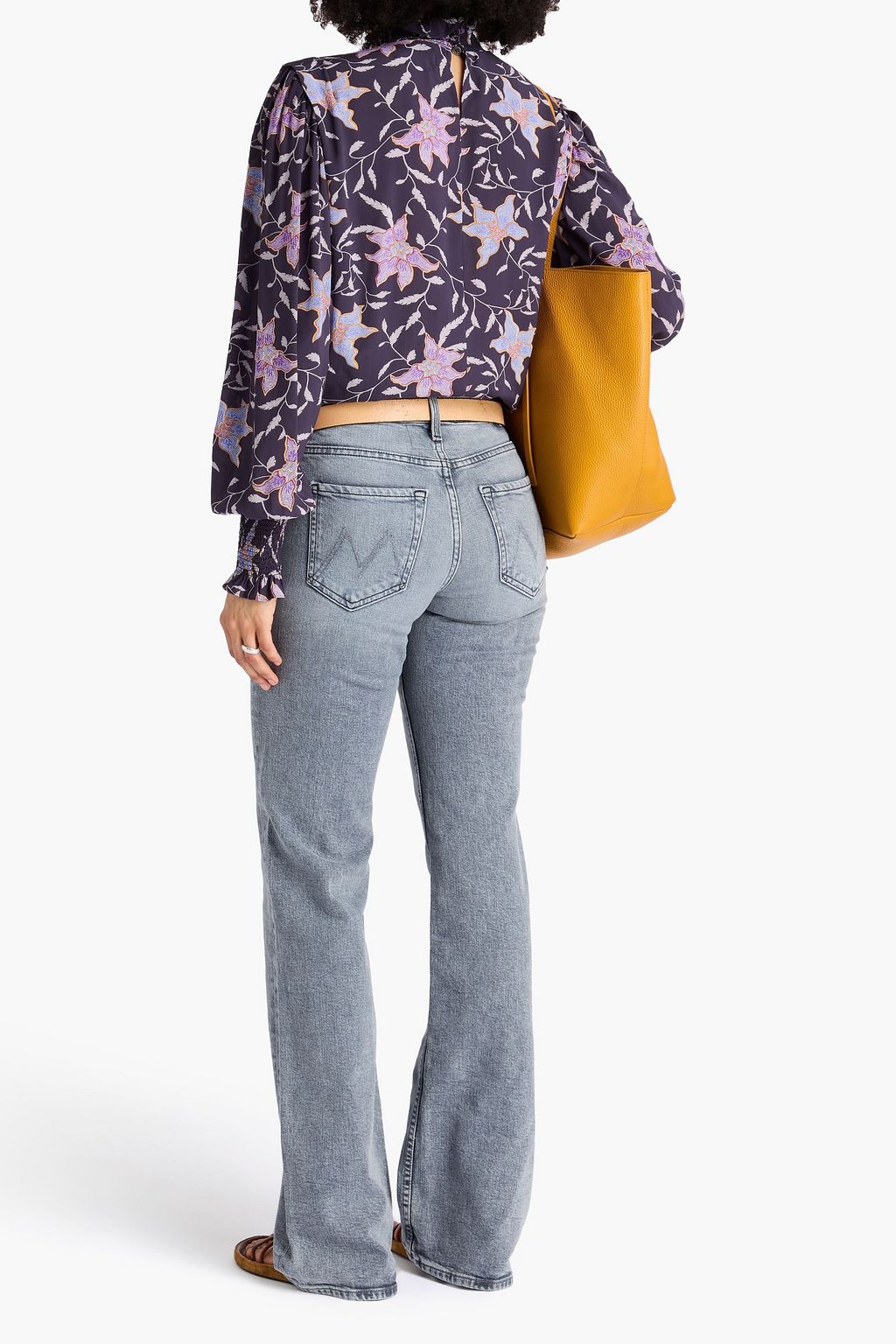 MOTHER The Bookie high-rise flared jeans