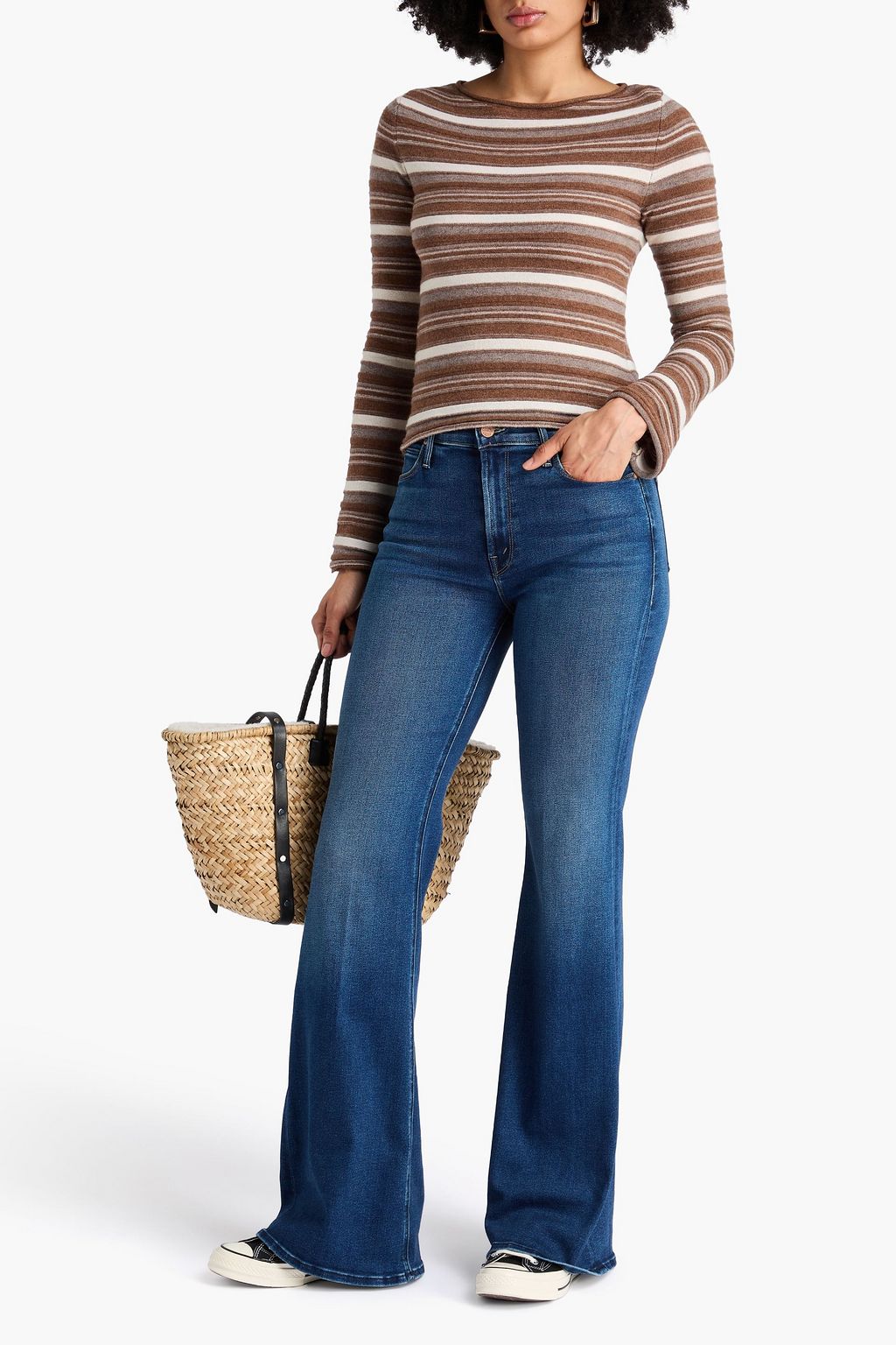 MOTHER The Doozy high-rise flared jeans