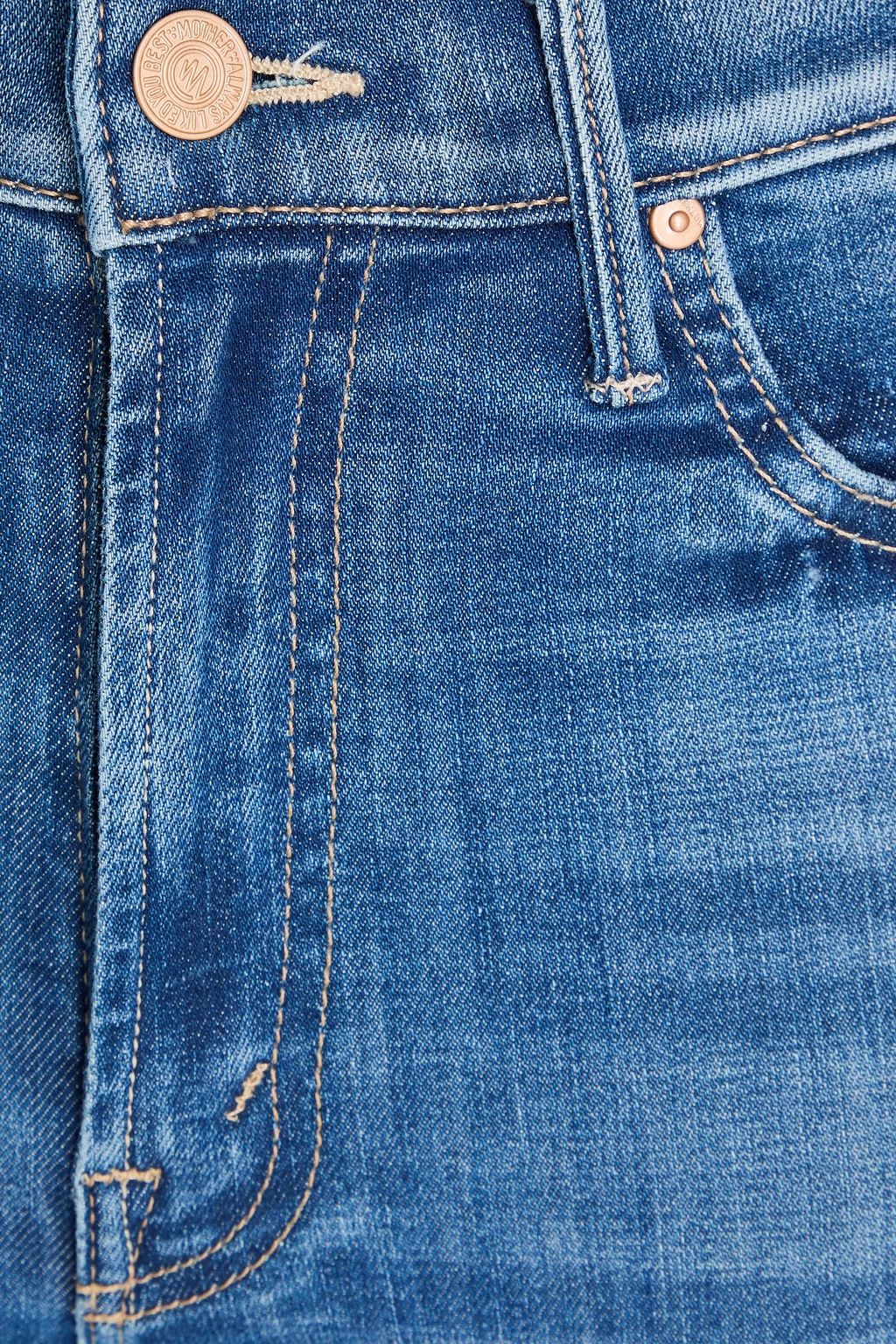 MOTHER The Lhasa Love mid-rise skinny jeans