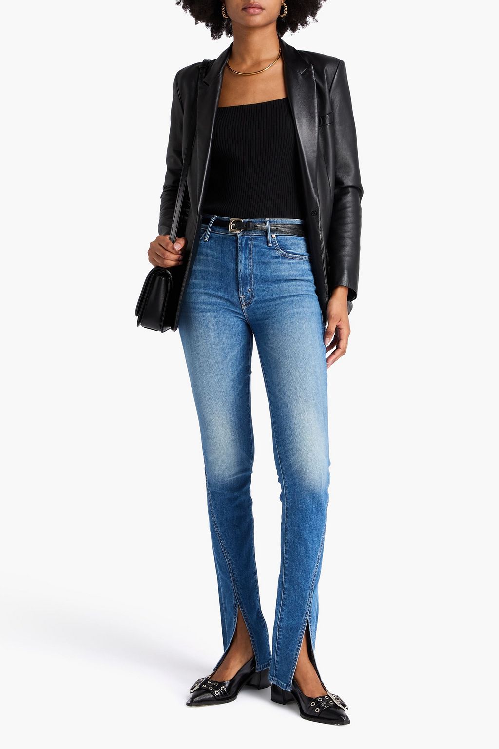 MOTHER The Lhasa Love mid-rise skinny jeans