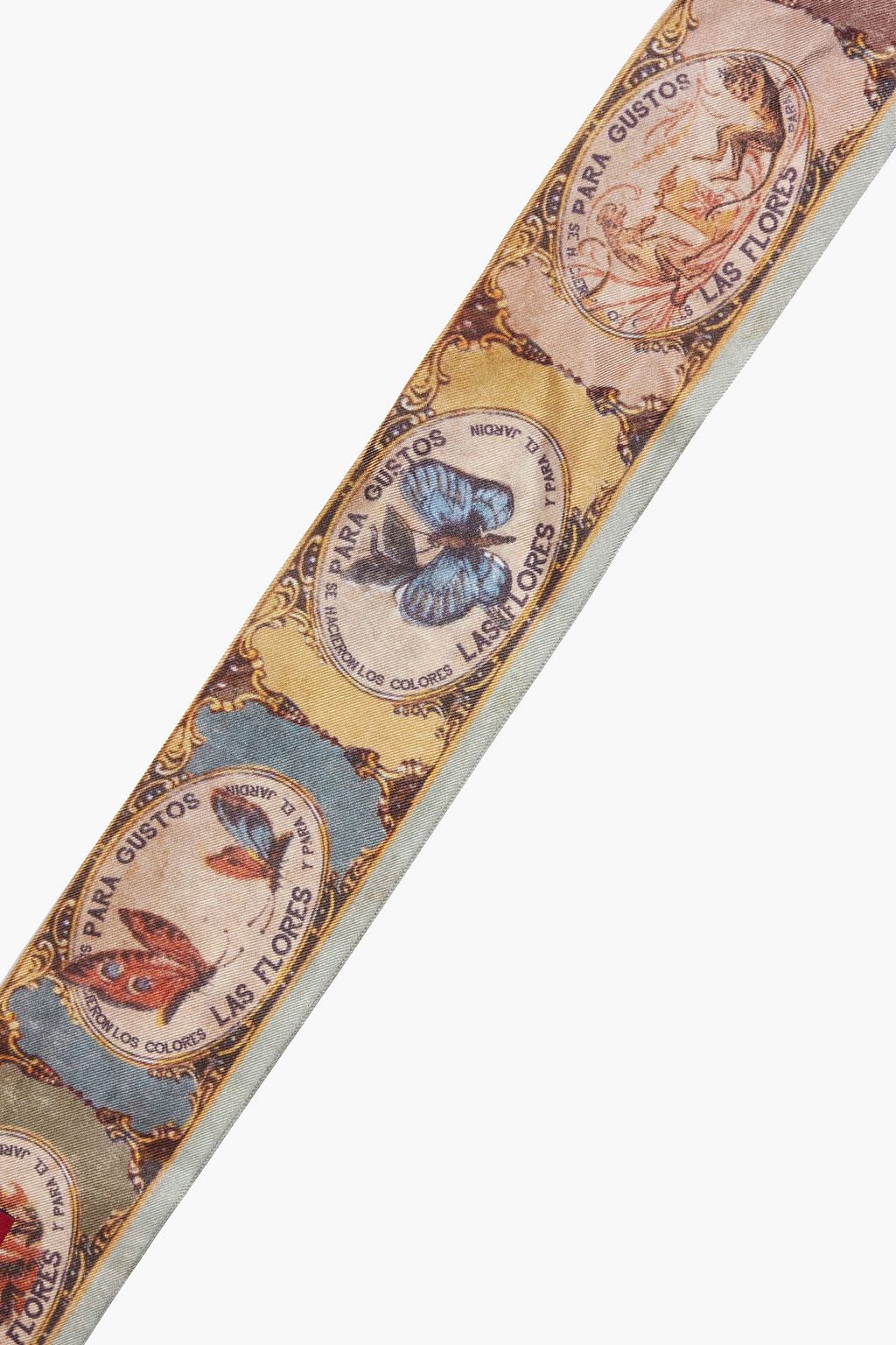 VALENTINO GARAVANI Printed silk-twill scarf