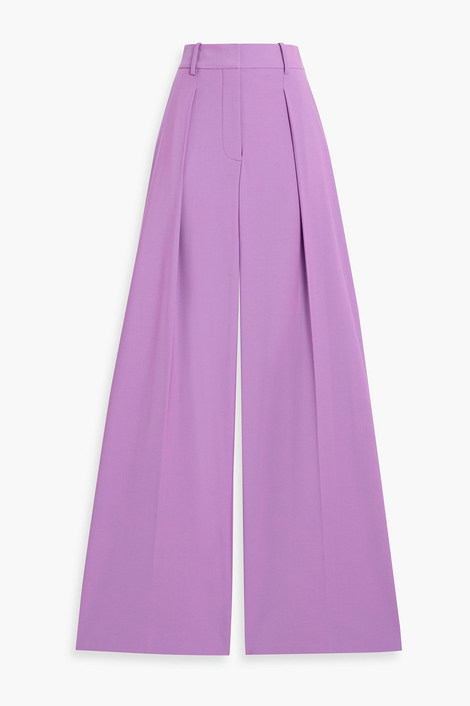 Veronica Beard Sonia Wool-blend Wide-leg Pants