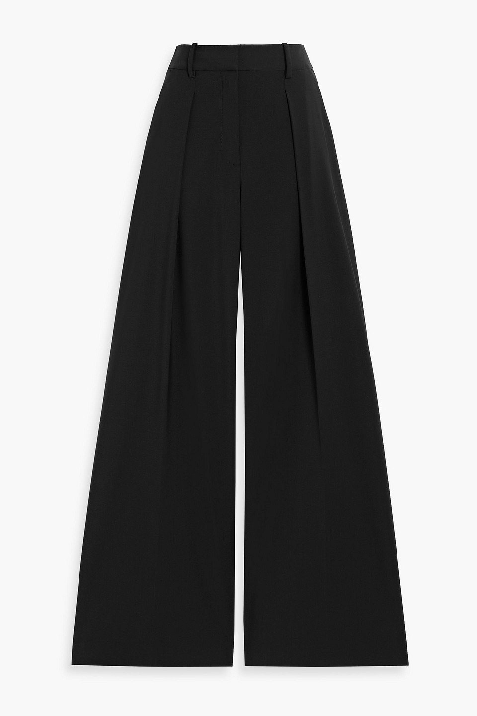 Veronica Beard Sonia Wool-blend Wide-leg Pants