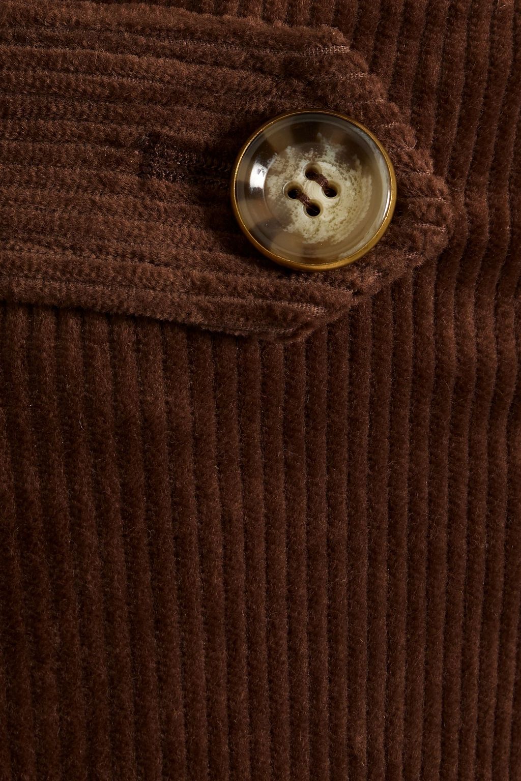 VERONICA BEARD Brynleigh cotton-blend corduroy wide-leg pants