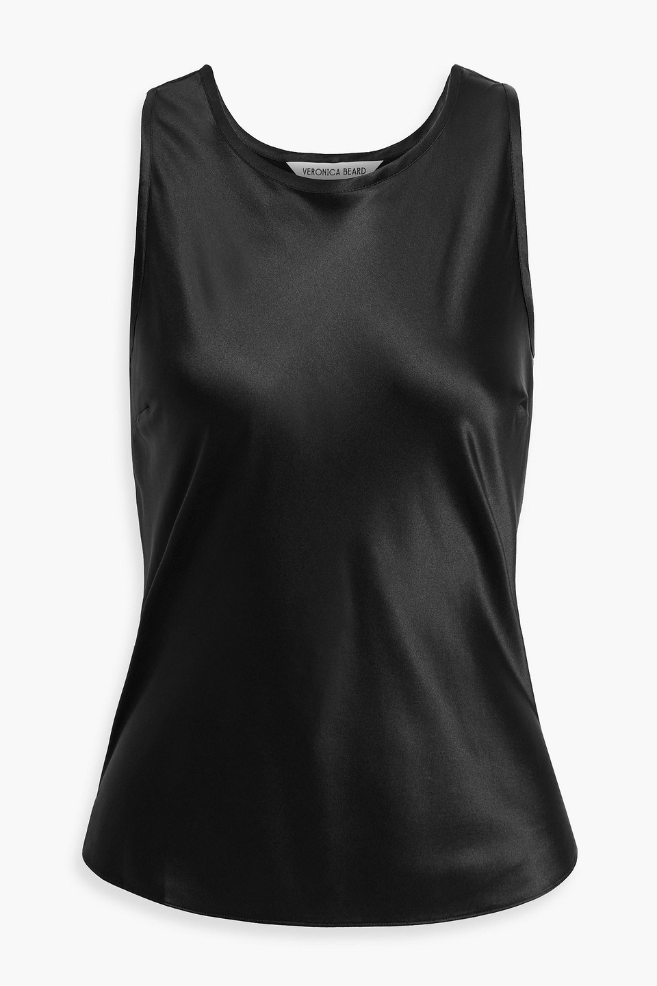 Veronica Beard Sabrina Silk-blend Satin Tank