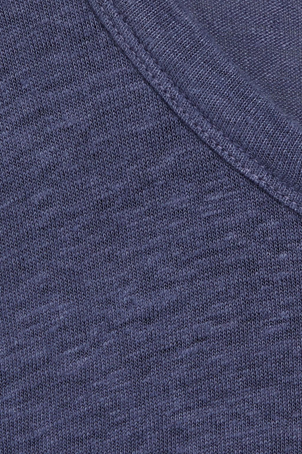 OFFICINE GÉNÉRALE تي شيرت مصنوع من مزيج الكتّان