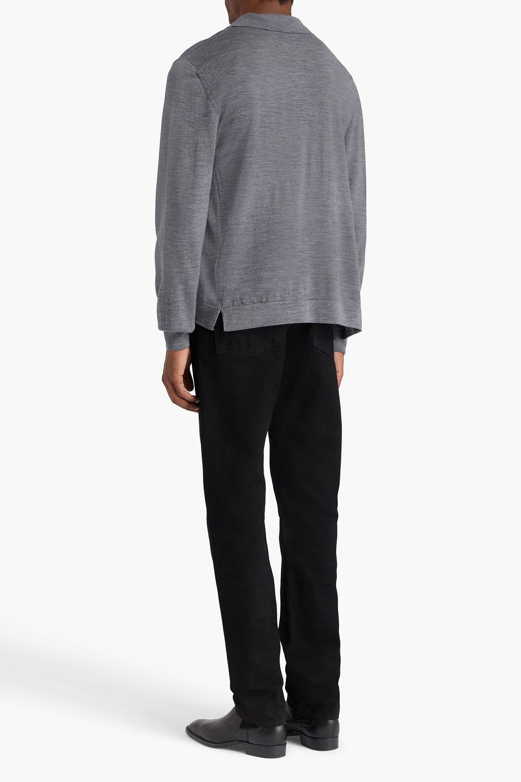 OFFICINE GÉNÉRALE ウール ポロシャツ