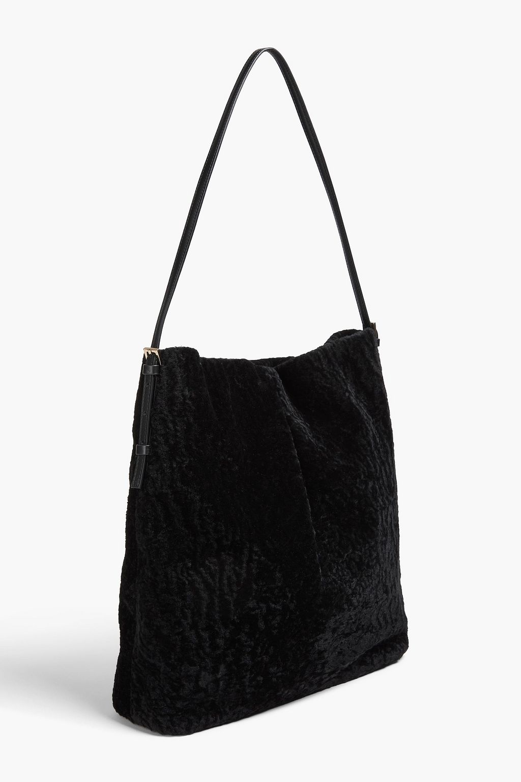 LOULOU STUDIO Cindy shearling shoulder bag