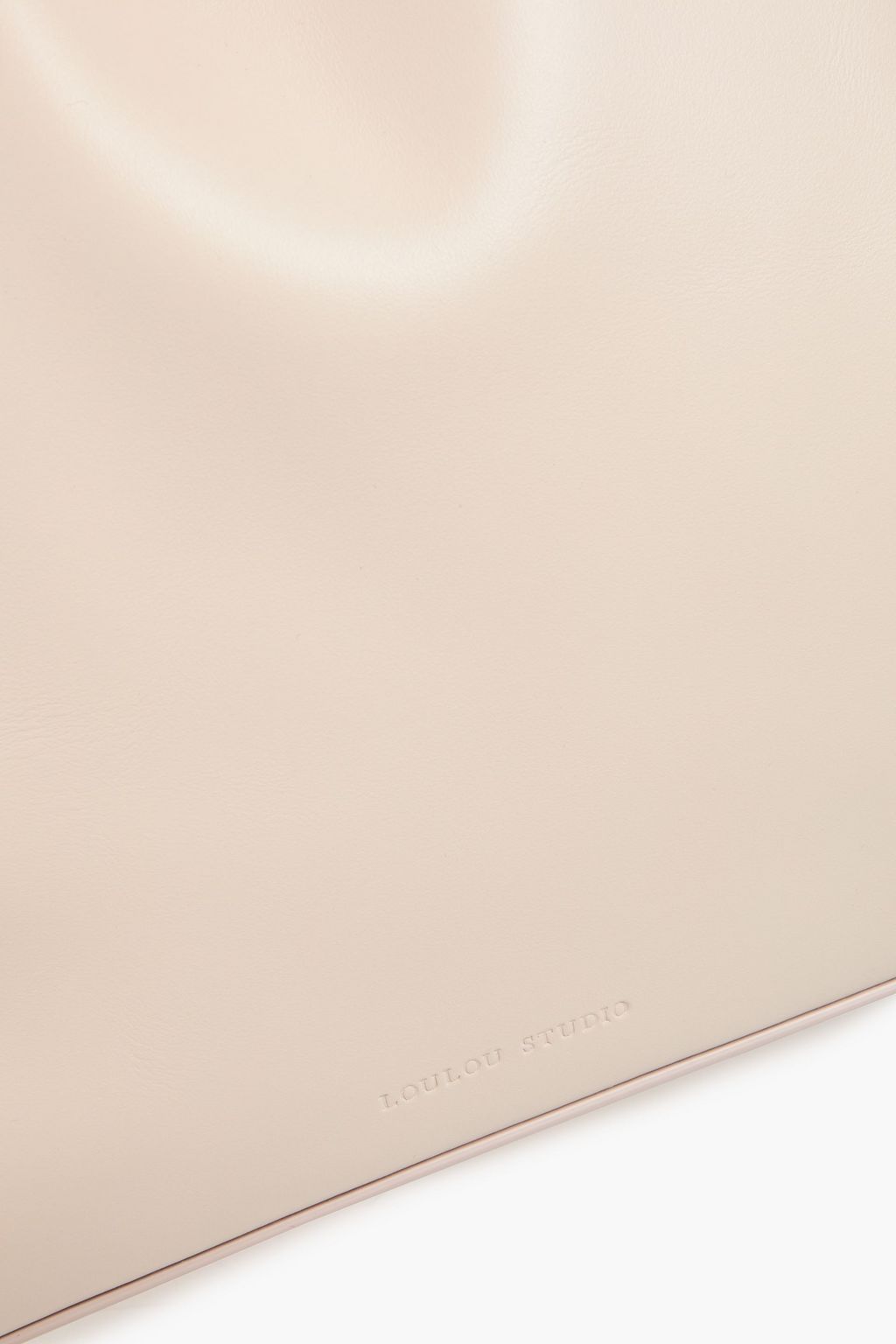 LOULOU STUDIO Christy レザー ショルダーバッグ