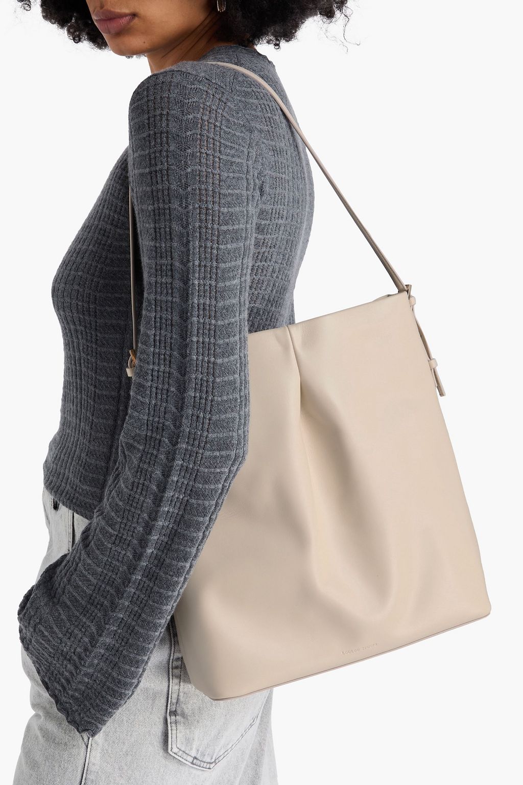 LOULOU STUDIO Christy leather shoulder bag