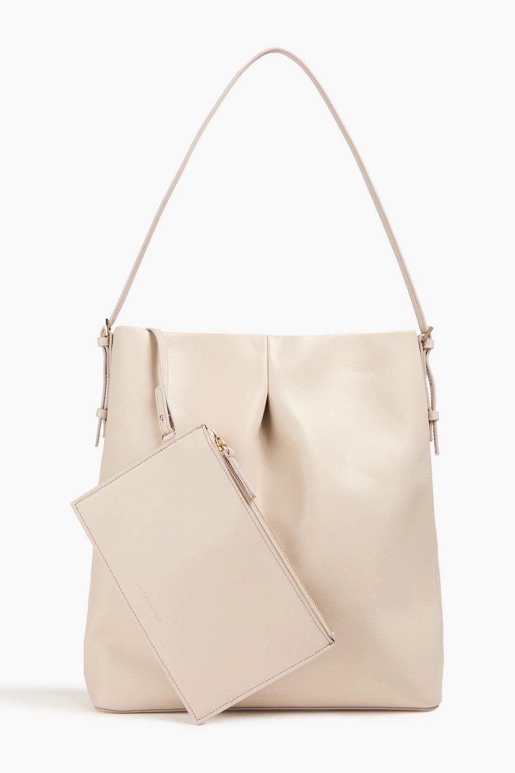 LOULOU STUDIO Christy レザー ショルダーバッグ