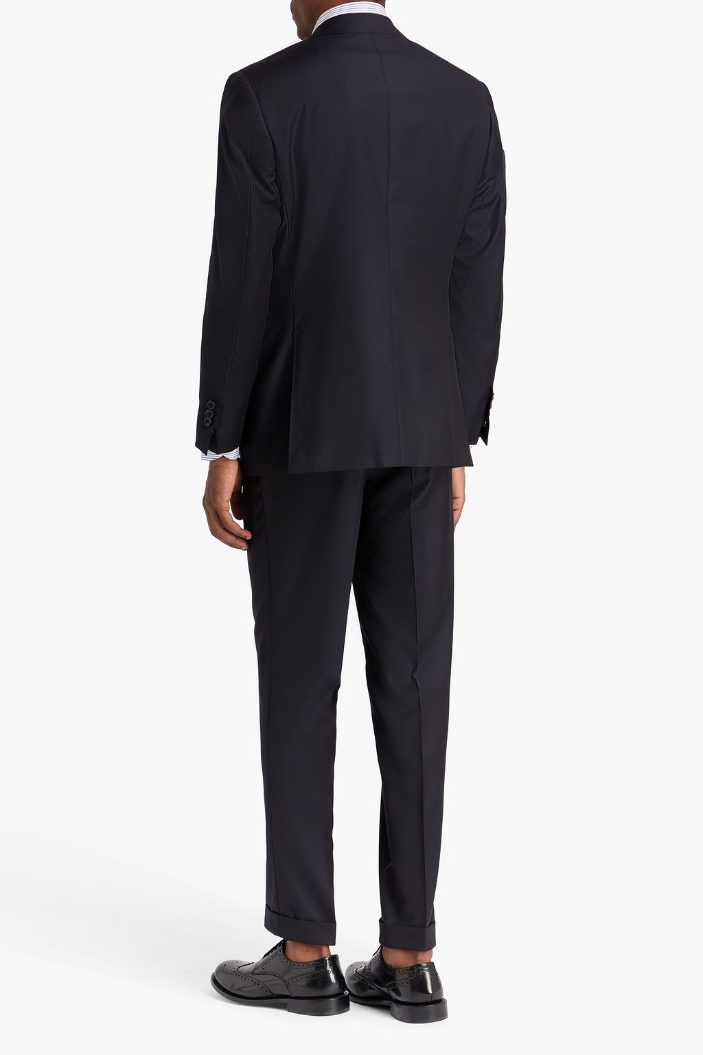CANALI Wool-twill suit