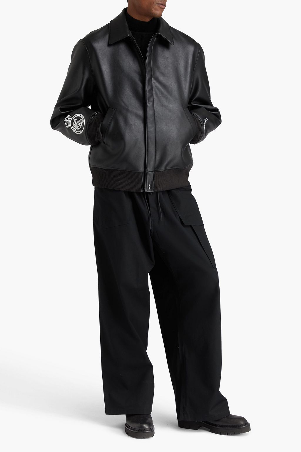 Y-3 Embroidered bomber jacket