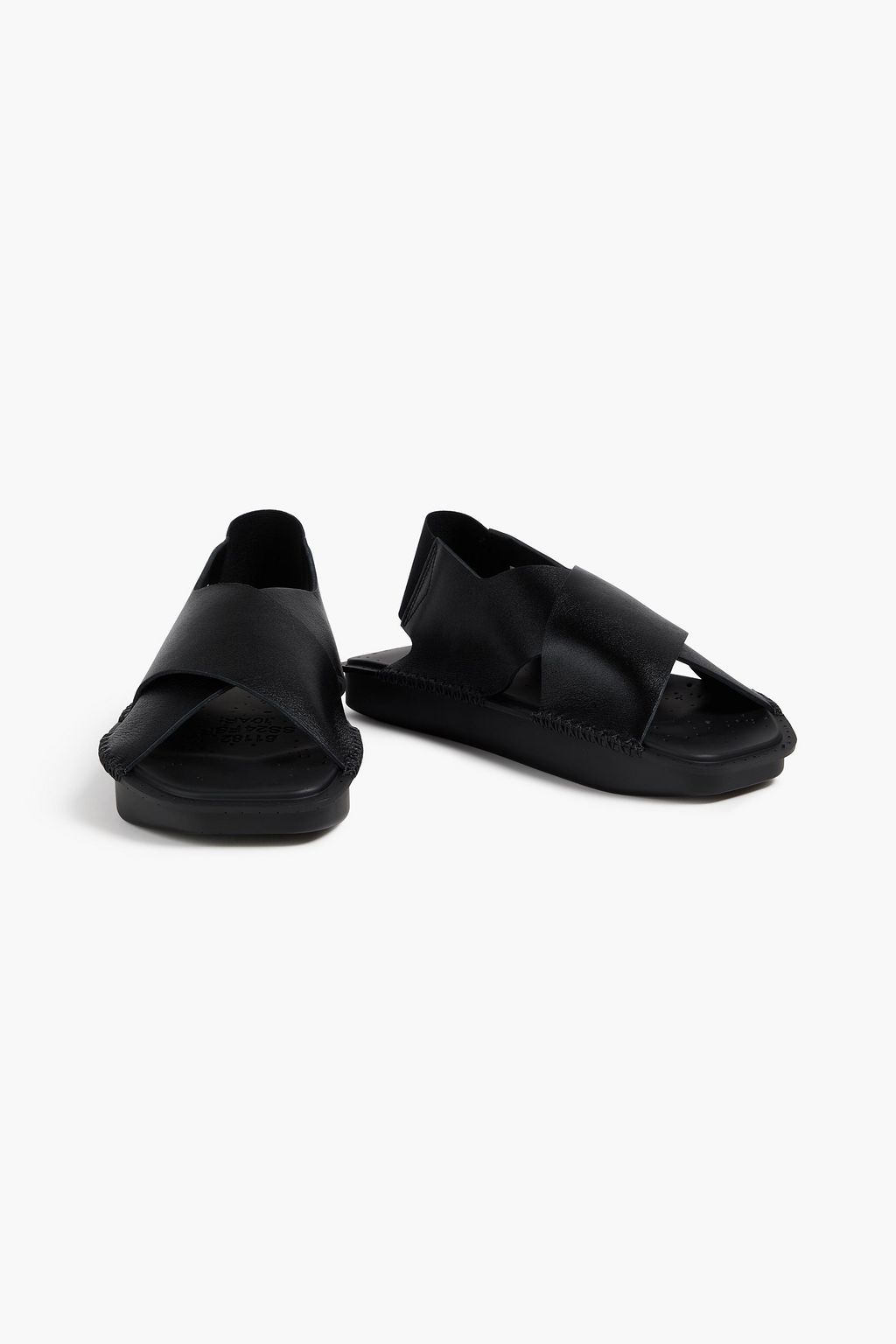 Y-3 صندل من الجلد بحزام خلفي