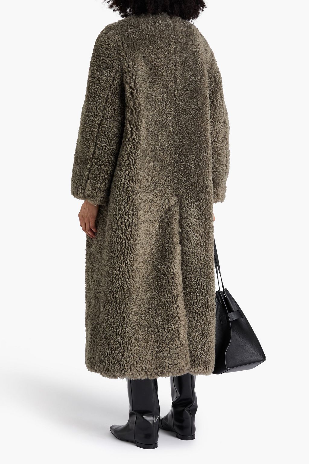 A.EMERY Mantel „Valdes“ aus Teddy-Fleece