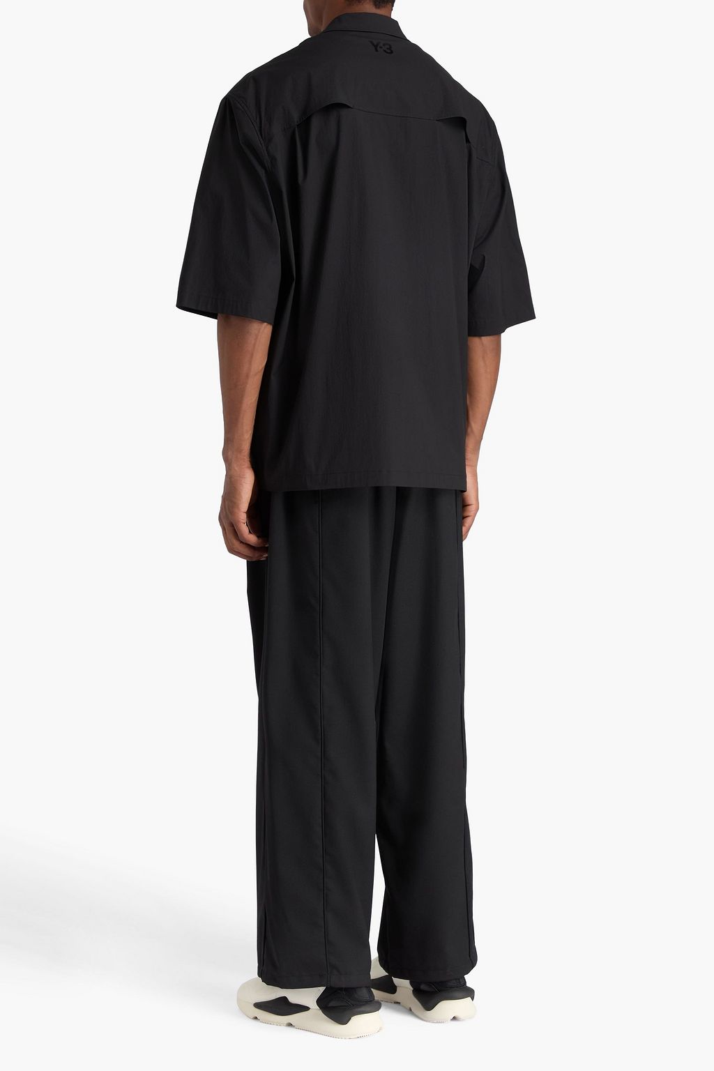 Y-3 قميص من مزيج من القطن