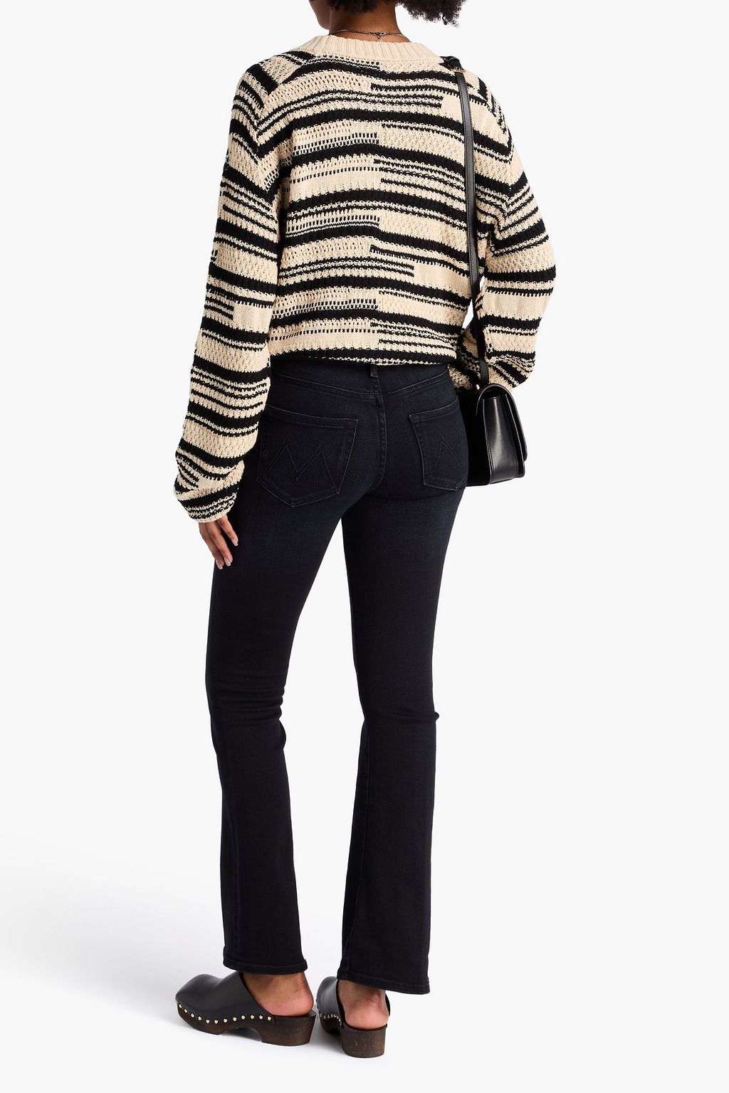 MOTHER The Weekender hoch sitzende Schlagjeans
