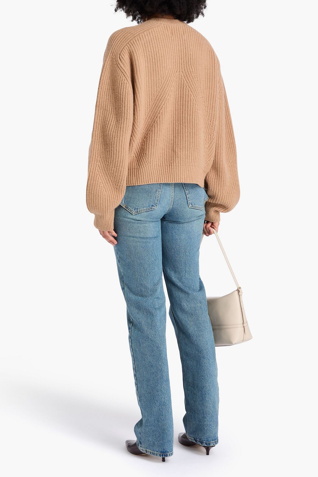 LOULOU STUDIO Manao ribbed cashmere cardigan
