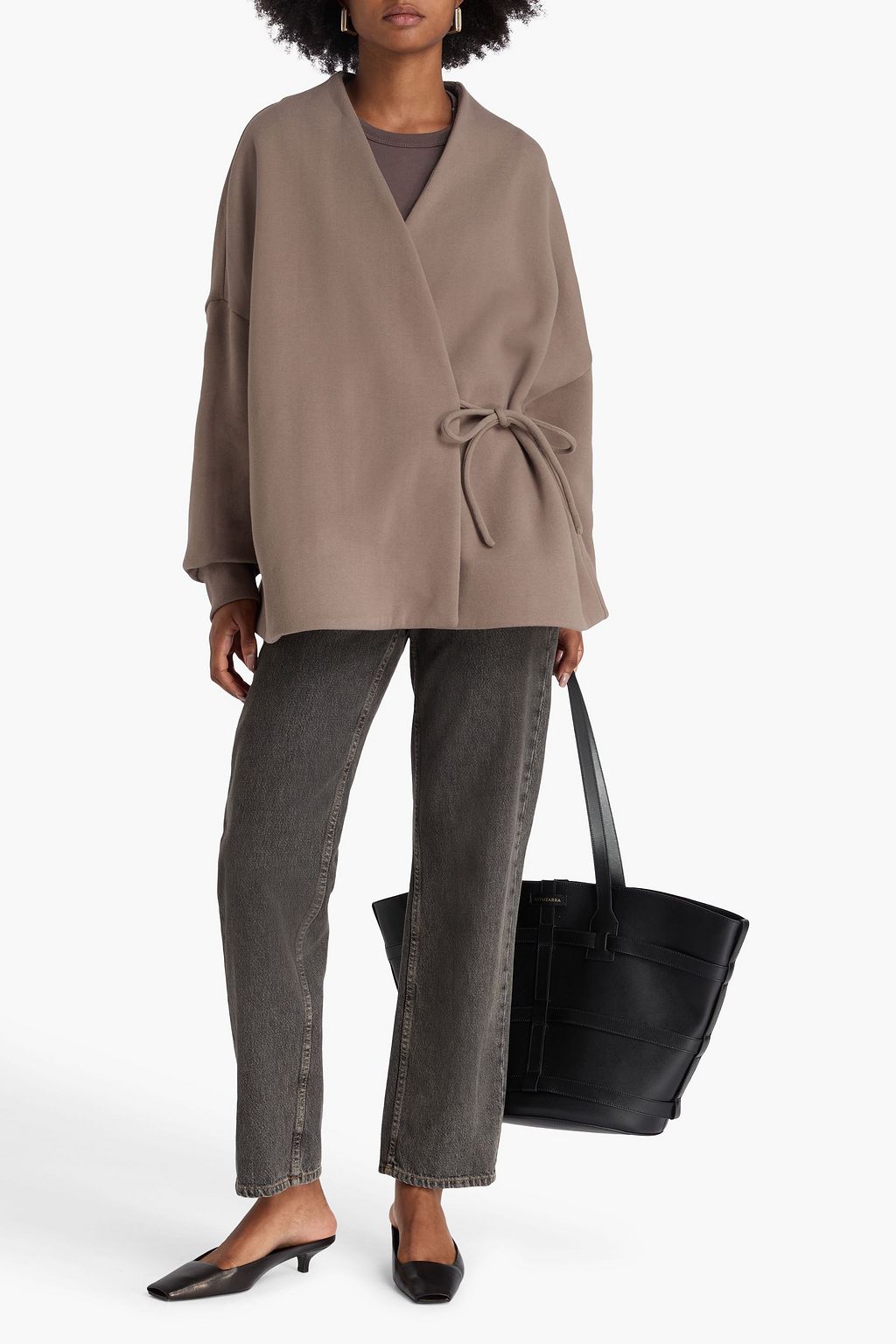 A.EMERY Wickeljacke „Bailey“ aus Baumwoll-Fleece
