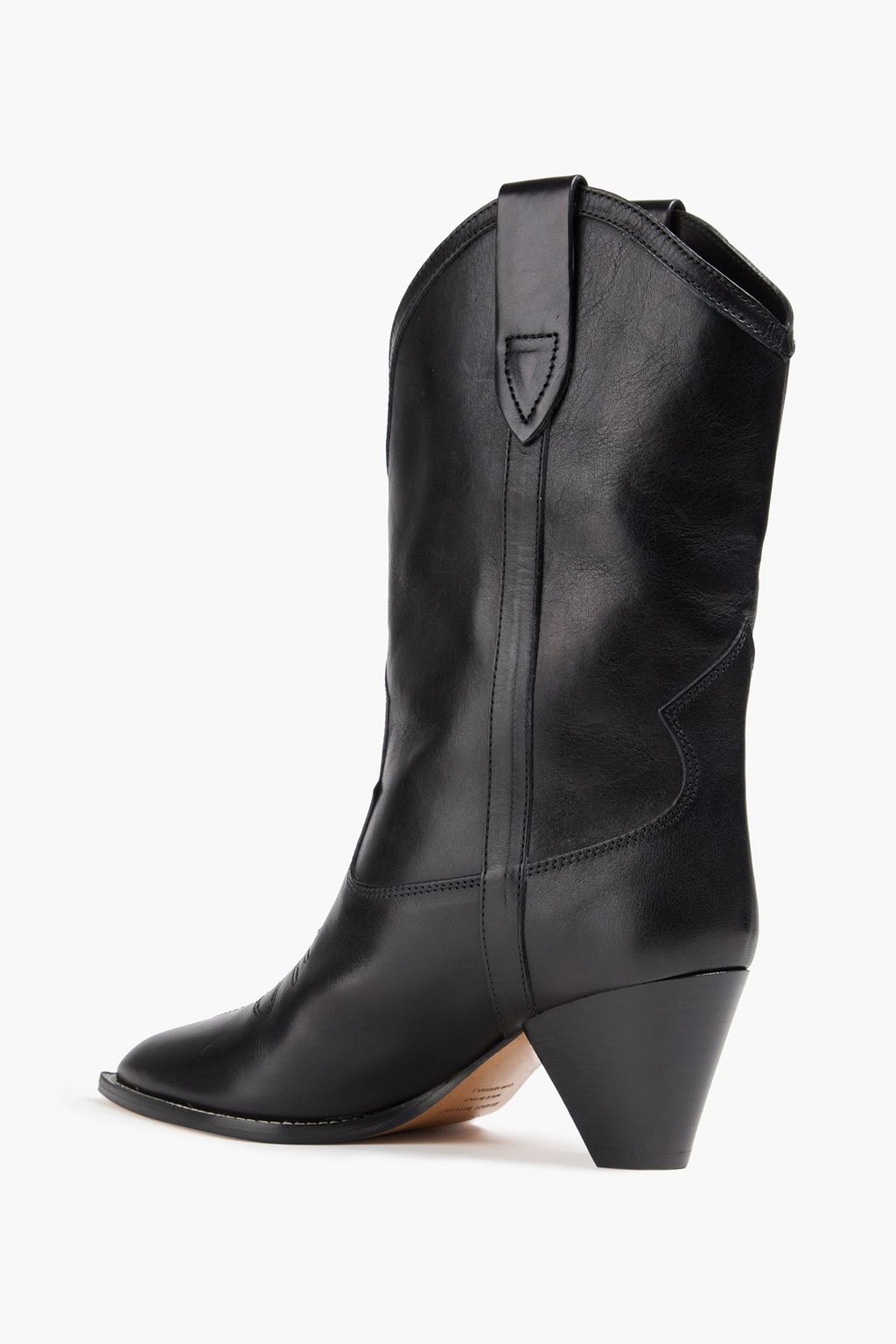 ISABEL MARANT Embroidered leather cowboy boots