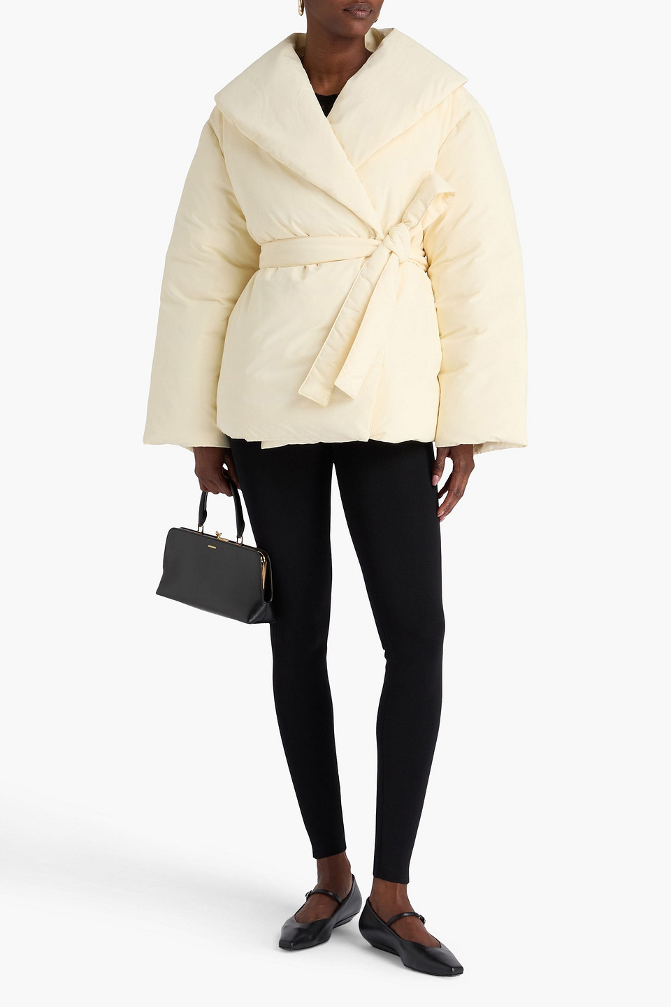  Loulou De Saison - Cleon Double-breasted Shell Jacket - White - S 