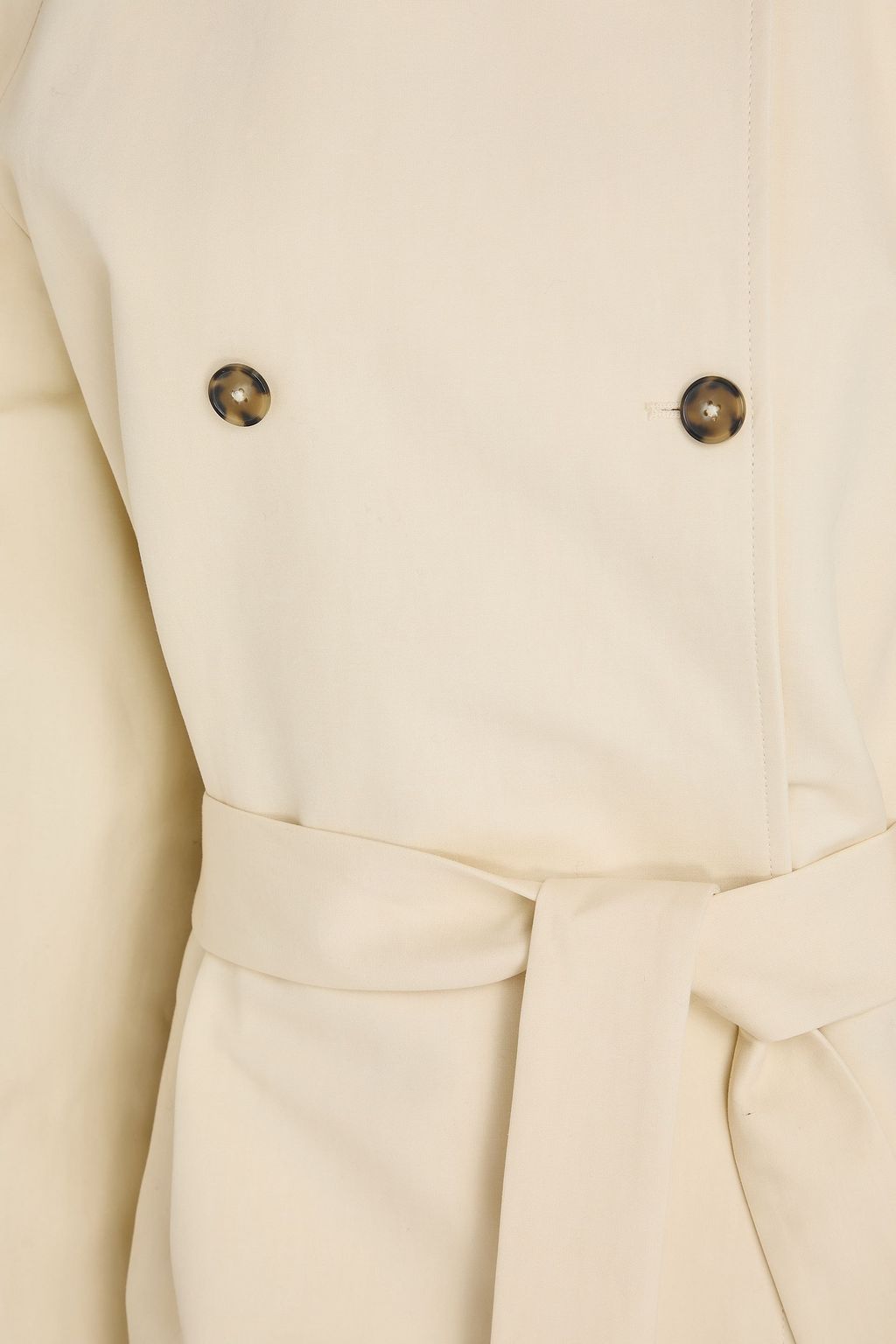 LOULOU STUDIO Trenchcoat „Kamina“ aus Baumwollsatin