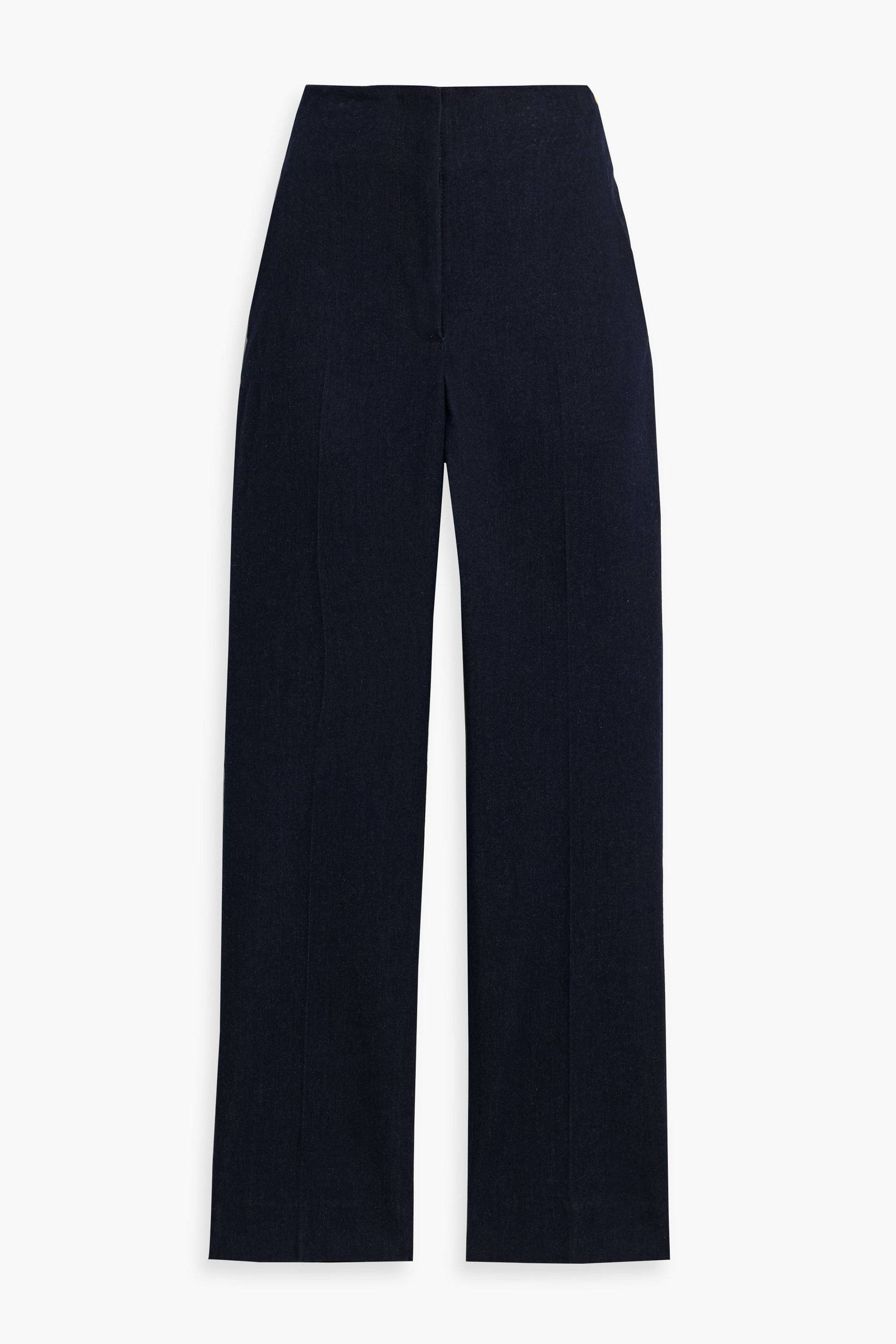 Veronica Beard Chiara crepe slim-leg pants