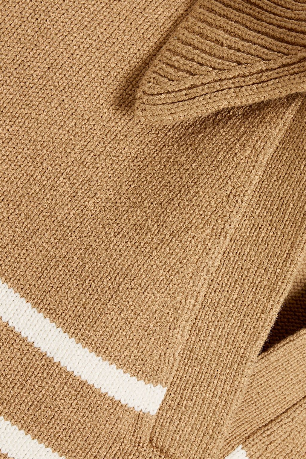 VERONICA BEARD Jovie striped cotton sweater